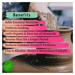 Swadeshi Blessings Unglazed Handmade Clay Mugs Earthen Mugs for Milk,Tea,Coffee Mud Mugs Mitti Mugs 400ml Each - Brown image 5