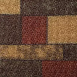 FABINALIV Brown & Beige Geometric Door Mat image 2