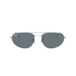 Ray-Ban Unisex Polarized Blue Lens Aviator Sunglasses - 0RB3945003/3R60-picture-28