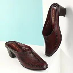 Liberty High-Top Block Sandals with Laser Cuts-image-53