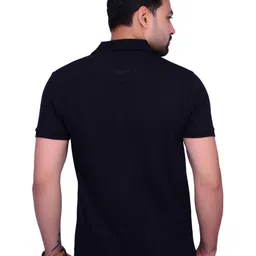 LA MILANO Men Polo Collar Slim Fit T-shirt image 4