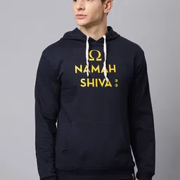 Campus Sutra Men Printed Hooded Sweatshirt-image-68