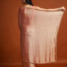 sanjana  silk SANJANA SILK Beads and Stones Pure Chiffon Saree image 4