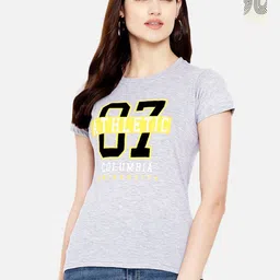 Dreambe Women Typography Printed T-shirt-picture-34