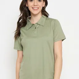 Camey Classic Polo Collar Relaxed Fit T-Shirt-image-15