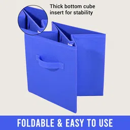 Kuber Industries Blue 6 Pieces Durable Multi-Utility Organisers image 5