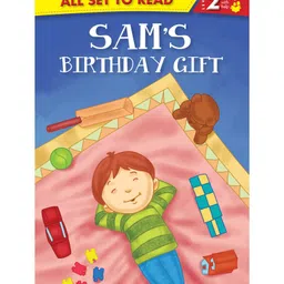 om books international All Set To Read Sam's Birthday Gift Picture Book - English-picture-15