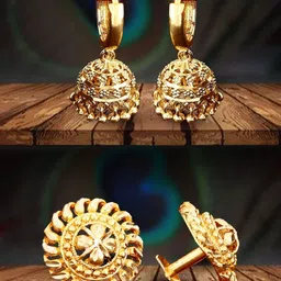 VIVASTRI Women Gold-Plated Alloy Earrings-picture-17
