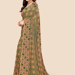 KANOODA Floral Printed Pure Georgette Saree-picture-28