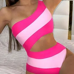 Bananhot One-Shoulder Cutout Monokini Swimsuit image 5