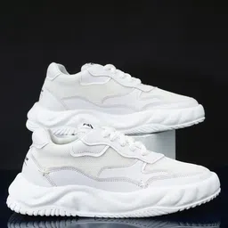 Zixer Men Lace-Ups Round Toe Core Sneakers image 2