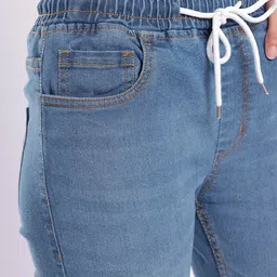 glitchez Women Relaxed Fit Heavy Fade Stretchable Jogger Jeans image 2