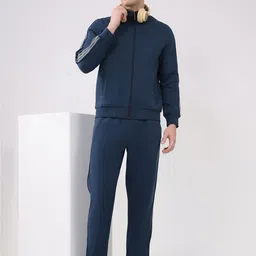 Monte Carlo Men Mock Collar Long Sleeves Tracksuits-image-42
