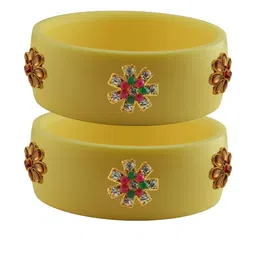 Vidhya Kangan Women Beige Bangle-picture-16