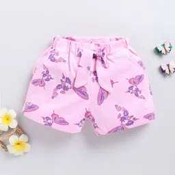 Annie Girl Printed Mid-Rise Hot Pants-picture-28