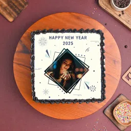 Happy New Year 2025 Cake image 2