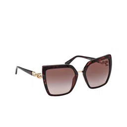 GUESS Women Butterfly Sunglasses With UV Protected Lens-image-62