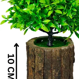 Dekorly Multi Plastic Artificial Flowers & Plants With Pot image 3