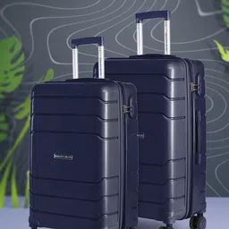 Nasher Miles Set of 2 Lisbon Hard-Sided Trolley Bags- 50 cm & 60 cm image 1