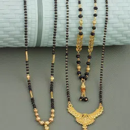 Bhanu diam Women Gold Mangalsutra-picture-14