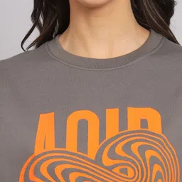 SZN Women Printed Sweatshirt image 2