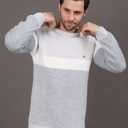 GRACIT Colourblocked Woollen Pullover-picture-24