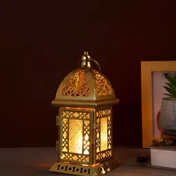Myntra Elegant Homes Gold-Toned Candle Holder-image-53