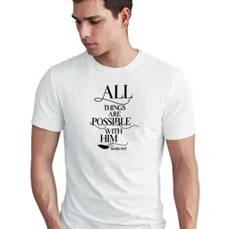 Seekbuylove Men Bio Finish Typography Printed Pure Cotton T-shirt-picture-26