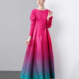 JC Collection Women Ombre Maxi Dress-picture-34