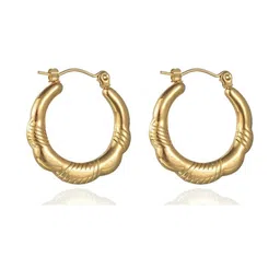 STYLEKRAFT Unisex Gold Earrings-image-36