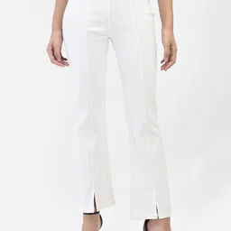 FUTURO Women Super Flared High-Rise Trousers-image-15