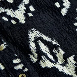 Hopscotch Boys Oversized Polyester Printed Casual Shirt image 4