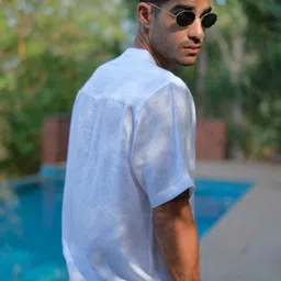 Creatures of Habit Men Classic Opaque Casual Shirt image 4