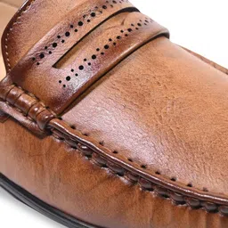 Big Liner Men Slip-On Square Toe Loafers image 3