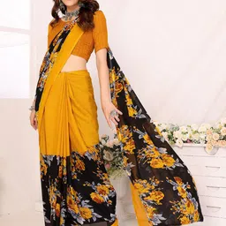 KALINI Women Leheriya Designer Leheriya Saree image 1