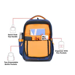 Harissons Unisex Graphic Printed Ergonomic Backpack image 2