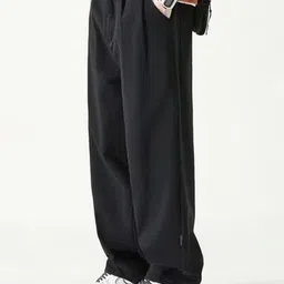 StyleCast Men Comfort Mid-Rise Loose Fit Trousers-picture-29