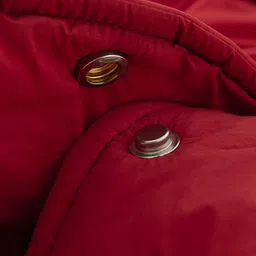 LULU & SKY Girls Self Design Collarless Puffer Jacket image 3