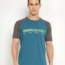 PERFKT-U Men Typography 2 Printed Drop-Shoulder Sleeves T-shirt image 1