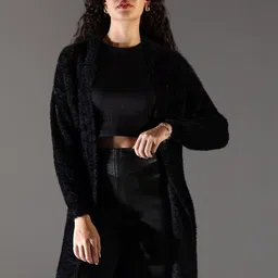 SHOWOFFFF Women Longline Shrug image 4