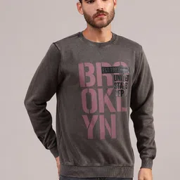 LIMEROAD Men Printed Sweatshirt image 3