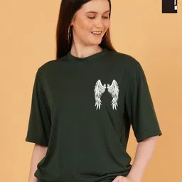 Kasendra Women Pack of 2 Graphic Printed Round Neck Relaxed Fit T-shirts-image-92