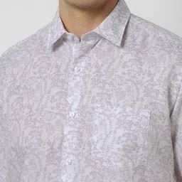 Van Heusen Men Printed Formal Shirt image 5