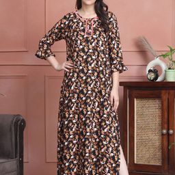 Claura Printed Maxi Nightdress-picture-21