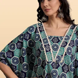 Anouk Mirage Women Printed Regular Kurta with Trousers image 4