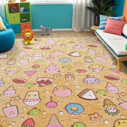 kaleen india Anti-Skid Backing Washable Indoor-Outdoor Rugs-picture-33