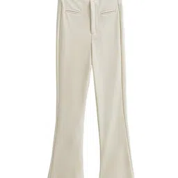 LULU & SKY Women Flared High-Rise Trousers-picture-19