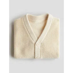 H&M Waffle-Knit Cardigan image 2
