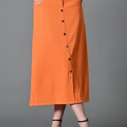 DressBerry Embellished A-Line Midi Skirt-image-99