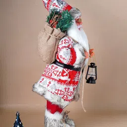 Little Surprise Box LLP Red & White Snowflakes Santa image 2